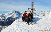 Da Nona di Vilminore
salita invernale
al Passo della Manina e al Monte Sasna il 29 dicembre 2012